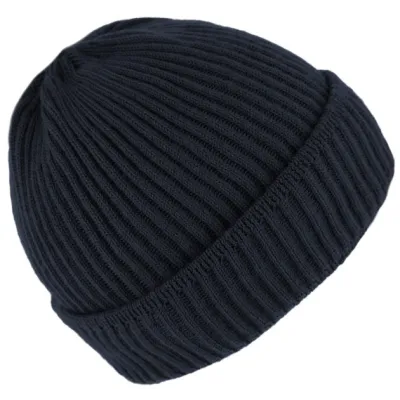 Bonnet Dunkerque Tricot Laine Marine - Traclet