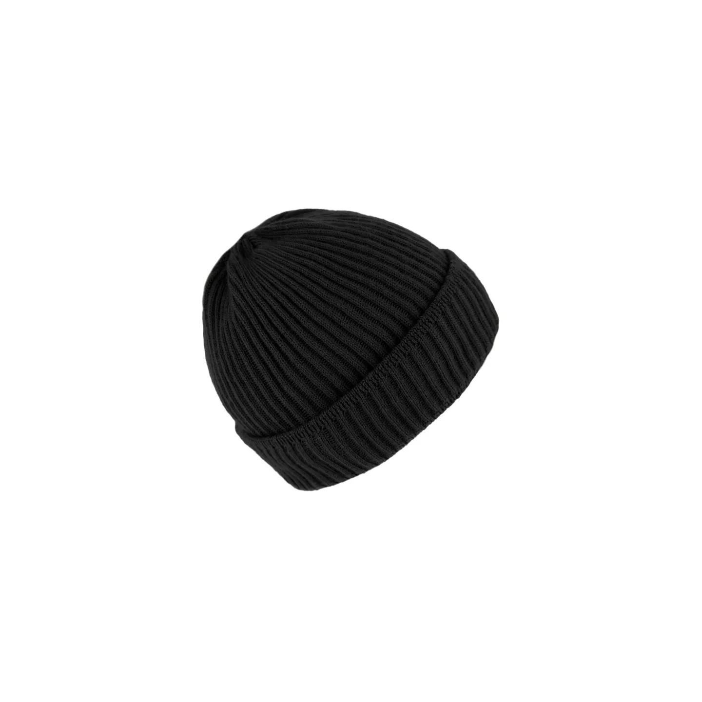 Bonnet Dunkerque Tricot Laine Noir - Traclet