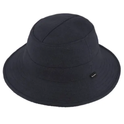 Navy Wool Yakoutie Bucket Hat SympaTex® - Traclet Reference: 19236| Traclet Hatmakers