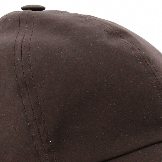 Brown Cotton Ethan Baseball Cap - Traclet