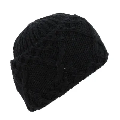 Bonnet Florinda Laine & Alpaga Noir - Traclet