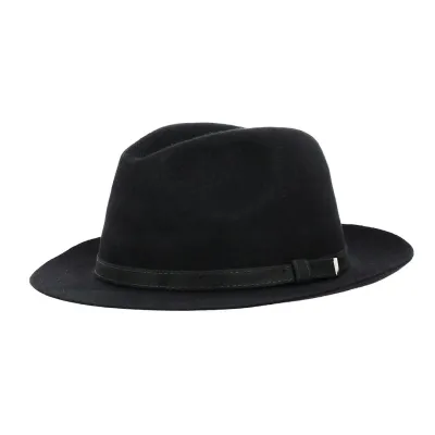 Chapeau Tolosa Feutre Lapin Noir - Traclet