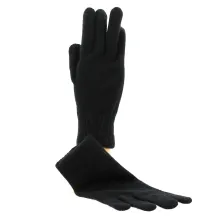 Gant noir laine et cachemire