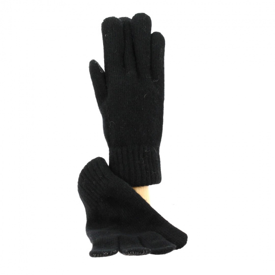 Gant homme laine tactile