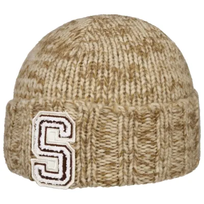 Palesto Wool Beanie Beige - STETSON - Traclet Boutique Reference: 19262| Traclet Hat Shop