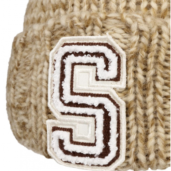 Palesto Wool Beanie Beige - STETSON