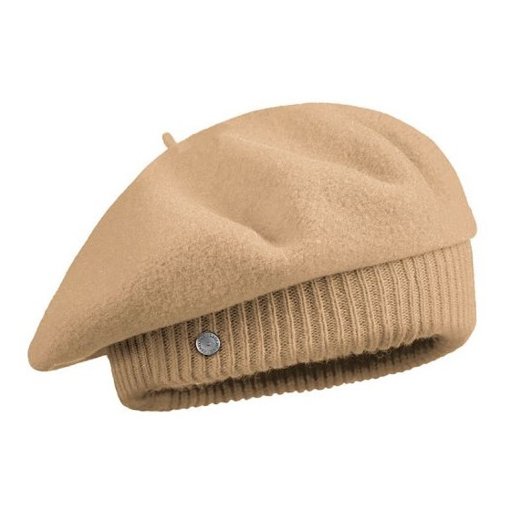 Margaux Sand Heritage Beret for Children by Laulhère