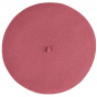 Authentic Beret Navy Pink Wool - Heritage by Laulhère