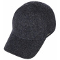 Portland Baseball Cap with Ear Flaps Navy - Stetson
