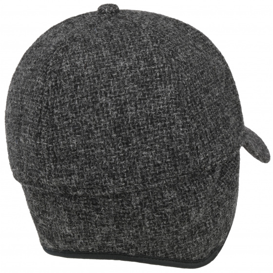 Casquette Portland Baseball Cache-Oreilles Anthracite - Stetson Casquette Portland Baseball Cache-Oreilles Anthracite - Stetson