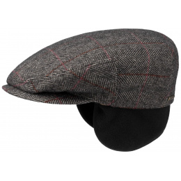 Stetson Kent EF Brown Cap with Ear Flaps