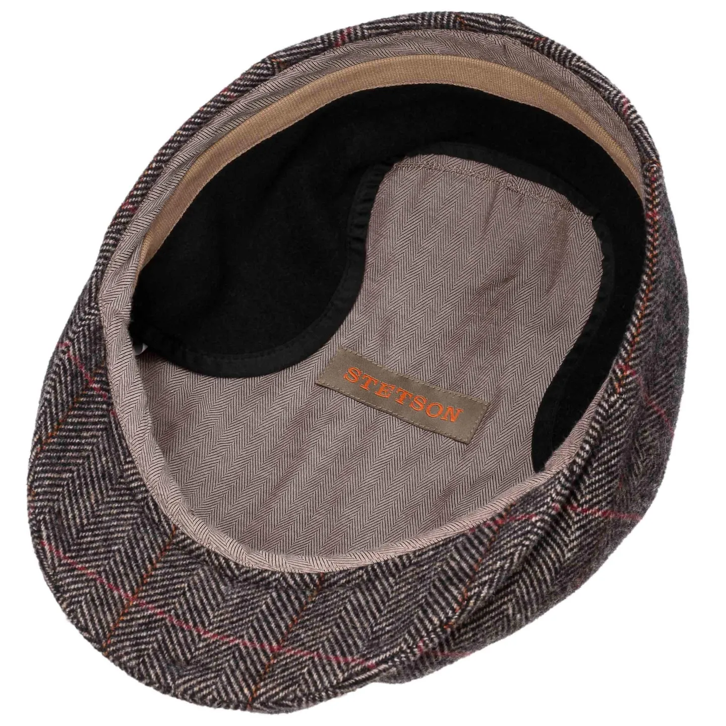 Casquette Kent EF Marron Cache-Oreilles - Stetson