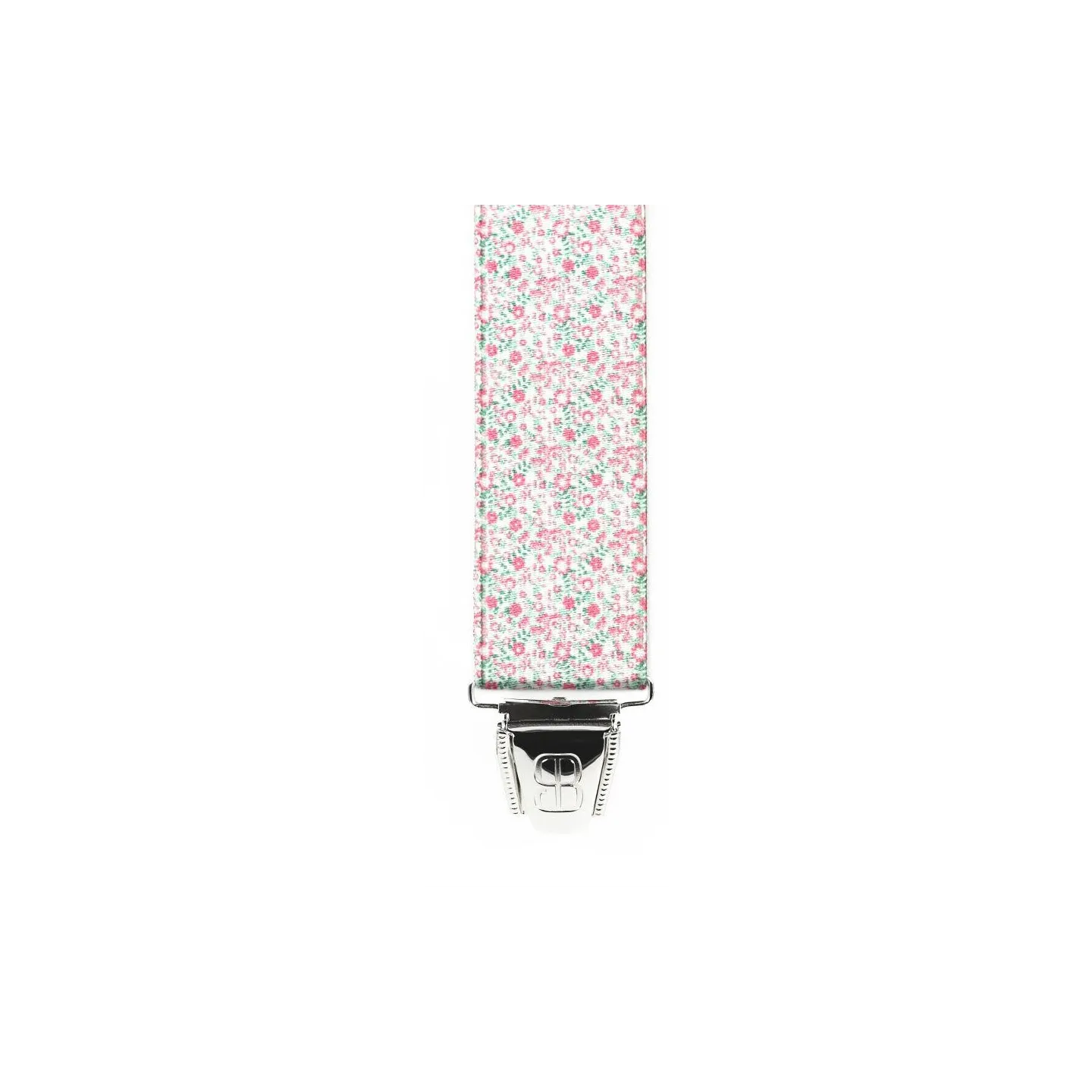 Bretelle rose avec petites fleur Reference : 11390 | Chapellerie Traclet