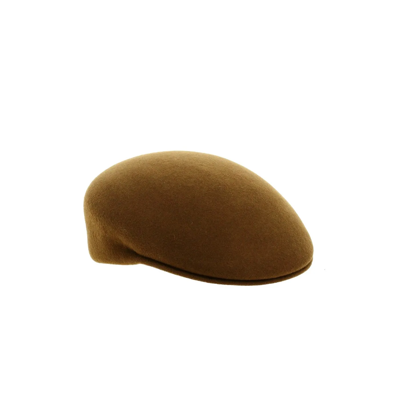 Curved Delys Wool Felt Cap Camel - Traclet Reference: 19293| Traclet Hat Shop