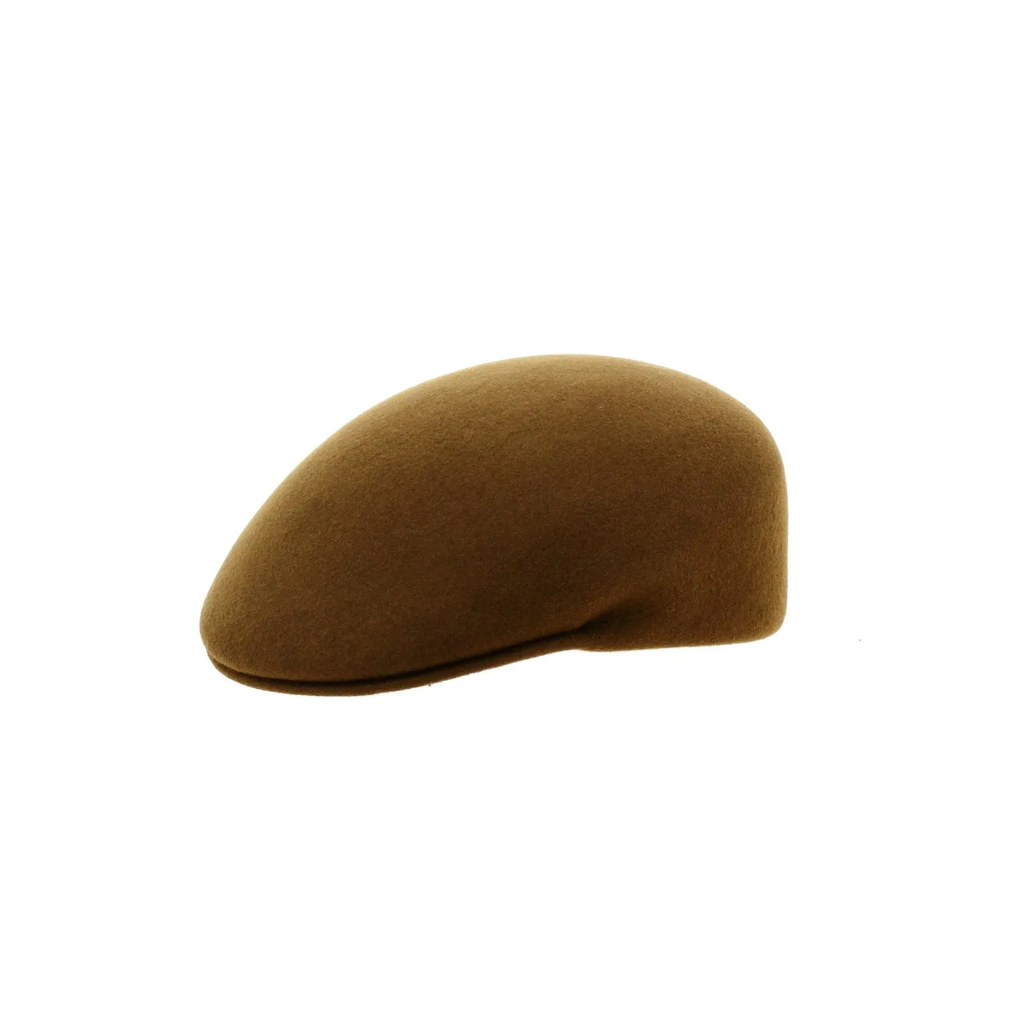 Curved Delys Wool Felt Cap Camel - Traclet Reference: 19293| Traclet Hat Shop