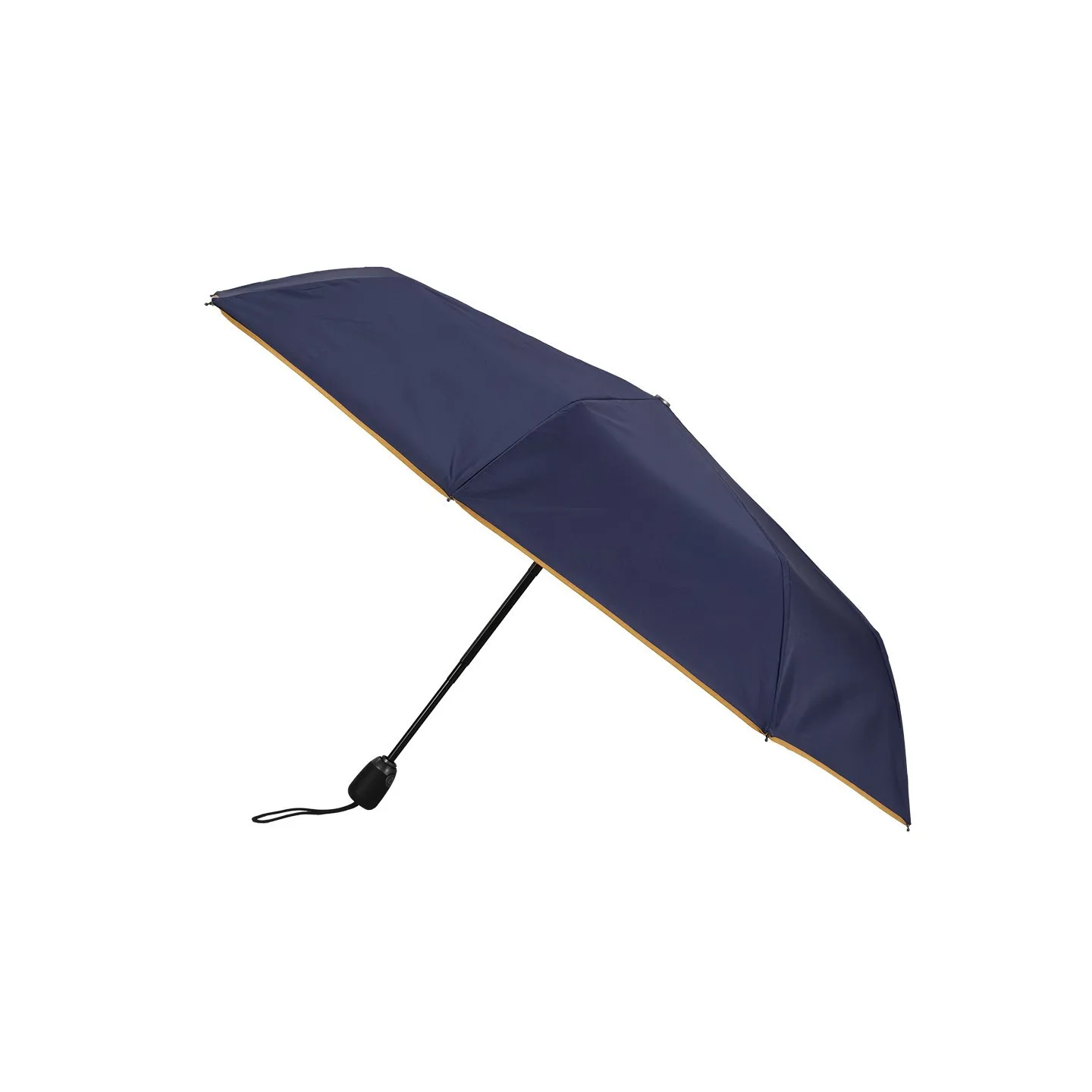Navy Women's Umbrella with Mustard Finish - Piganiol Reference: 192300| Traclet Hat Shop