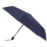 Navy Women's Umbrella with Mustard Finish - Piganiol Reference: 192300| Traclet Hat Shop