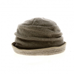 Beige Winter Hat for Women - Traclet