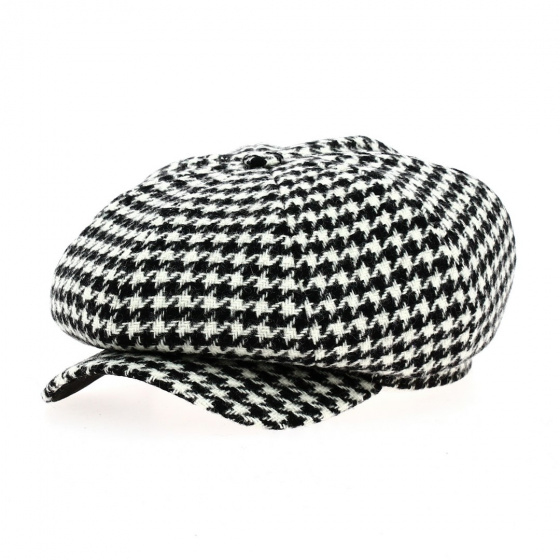 casquette tokio pied de poules- Traclet casquette tokio pied de poules- Traclet
