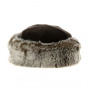 Marmot Beanie fleece & brown faux fur - Traclet