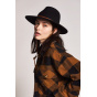Chapeau Fedora Silverton Laine Marron Scippis - Traclet