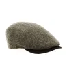 Napoli Shetland Flat Cap with ear flaps Taupe - Traclet Reference: 19326| Traclet Hat Shop
