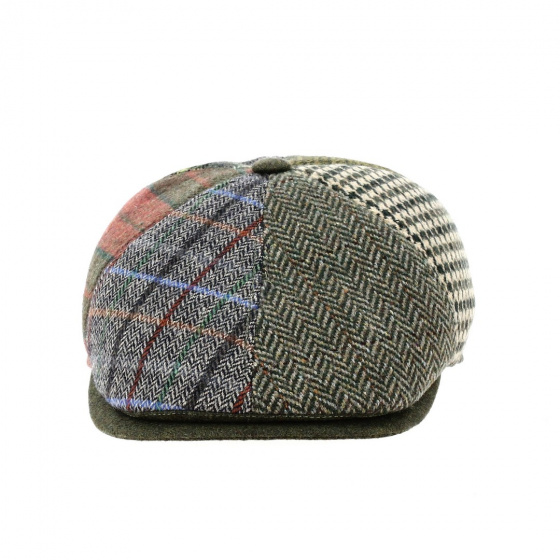 Casquette Dijon Patchwork Laine - Traclet