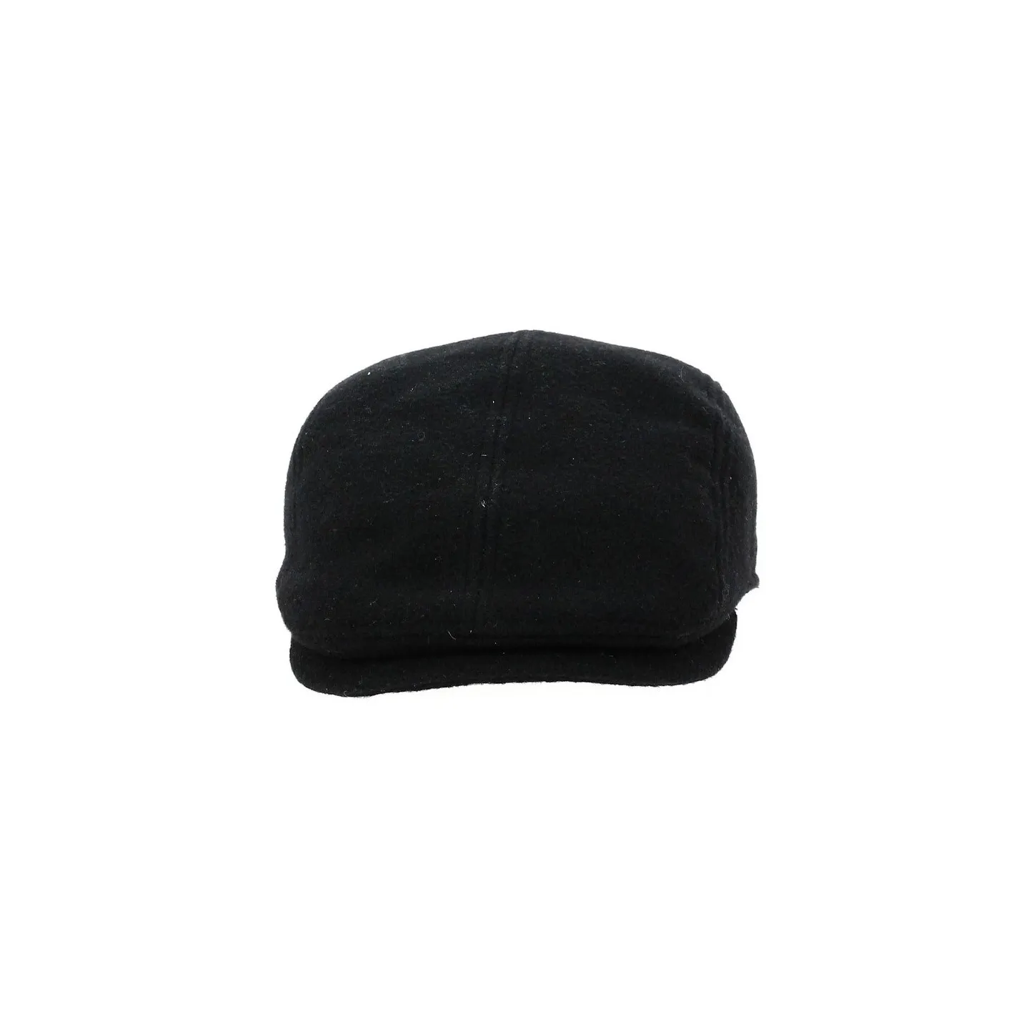 Casquette Plate Madison Cache-Oreilles Noire - Traclet  Reference : 3122 | Chapellerie Traclet