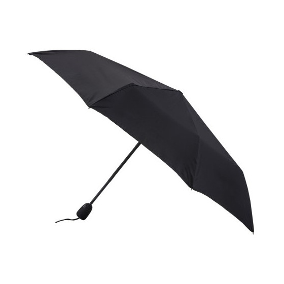 Essential Folding Black Umbrella - Piganiol