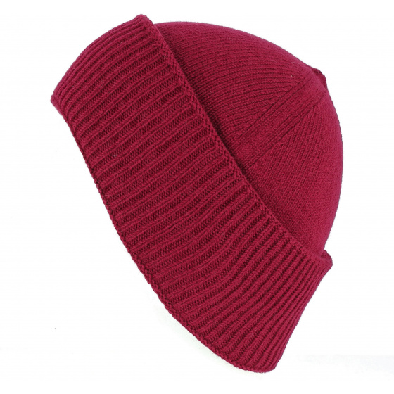 Bonnet Cousteau Laine Rouge Made in France - Traclet