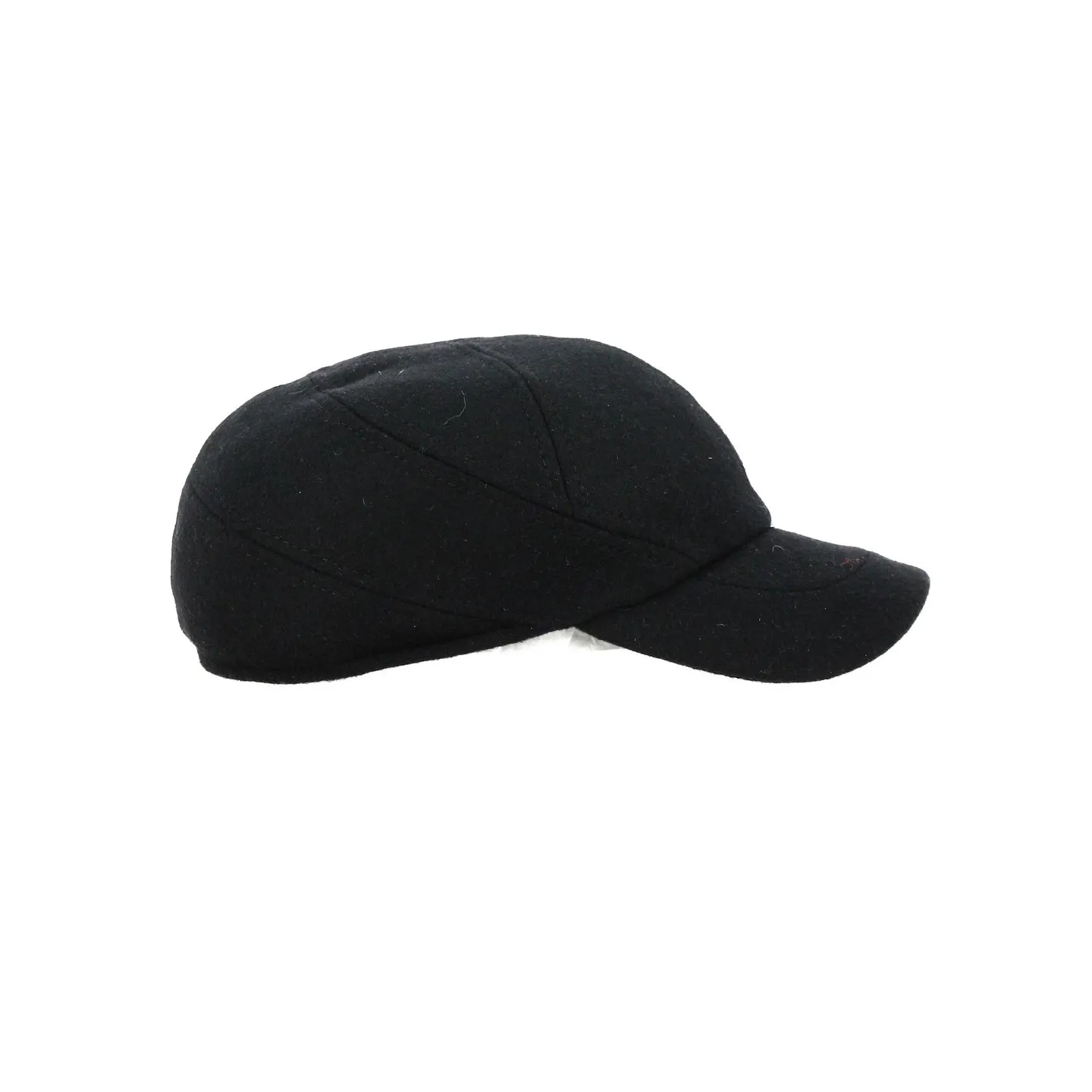 Casquette Baseball Cache-Oreilles Impermeable Noir - Bugatti Reference : 7677 | Chapellerie Traclet