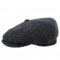 8-Panel Anthracite Wool Cap - Traclet