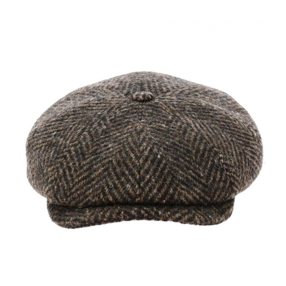 Casquette Hatteras Mozart chevron marron - Traclet