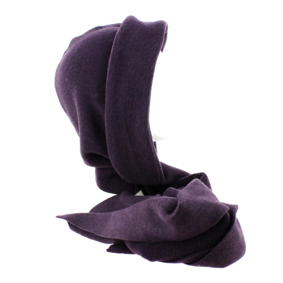 Capuche Femme Vairé Polaire made in France - Traclet