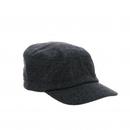 Grey Army Cap Cockney - Traclet
