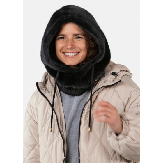 Eliess Hooded Snood Black - Barts