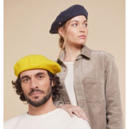 L'Authentique Bright Yellow Beret - Heritage by Laulhère