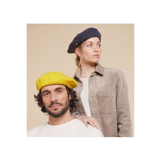 L'Authentique Bright Yellow Beret - Heritage by Laulhère