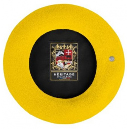 L'Authentique Bright Yellow Beret - Heritage by Laulhère