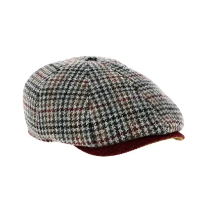 Casquette Hatteras Denis Laine Vierge Bleue - Marone Reference : 19127 | Chapellerie Traclet