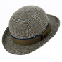 Grey Velvet Wool Bowler Hat - Alfonso d'Este