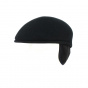 Casquette Bombée Cache-oreilles laine noir - Traclet