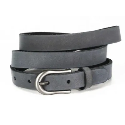 Ceinture Femme Alice Cuir Grise - Traclet