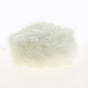 Courchevel White Faux Fur Beanie - Traclet