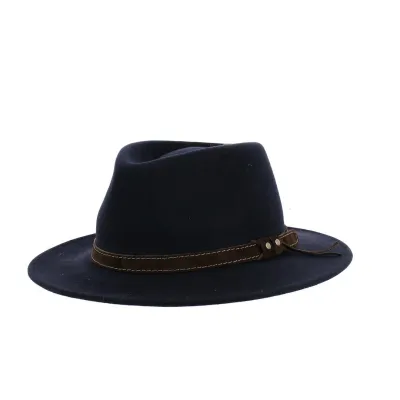 Chapeau traveller marine | Chapellerie Traclet