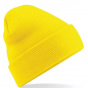 Yellow Acrylic Long Beanie - Beechfield