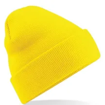 Bonnet Long Acrylique Jaune - Beechfield