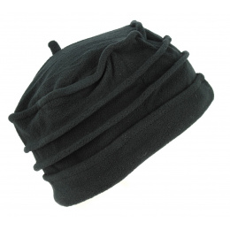 Paris Fleece Flower Beanie - Traclet