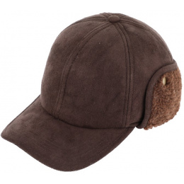 Brown Matera Ear Flap Cap - Traclet
