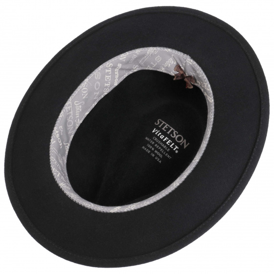 Chapeau Vitafelt Newark noir - Stetson